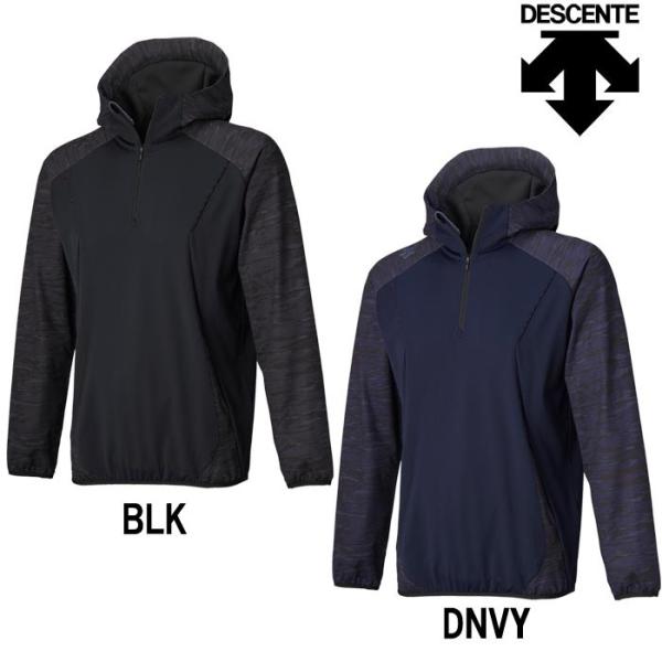 大谷コレクション デサント ウィンドパーカー エアーブロックシャツ ハーフジップ PJ-326 de...