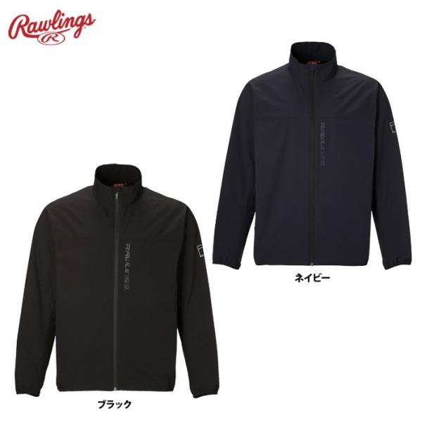 ローリングス スタンドジャケット 立衿 長袖ジャケット AOS14F02 raw24fw