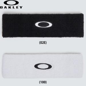 あすつく OAKLEY オークリー ヘッドバンド ロゴ刺繍 汗留め パイル地 Essential Headband 23.0 FOS901438 oak23ss｜baseman