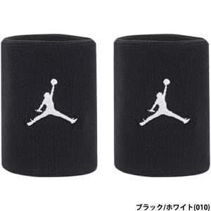 あすつく ナイキ NIKE ジャンプマン リストバンド GFX 両手組 約10cm ブラック/ホワイト JORDAN JD1009-010｜baseman