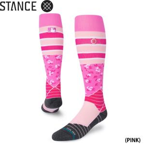 あすつく 限定 STANCE スタンス 野球用 ソックス MOTHERS DAY 2022 母の日着用予定 試合用 MLB公認 メジャー公認 A759A22MOT-PNK sta22ss｜baseman