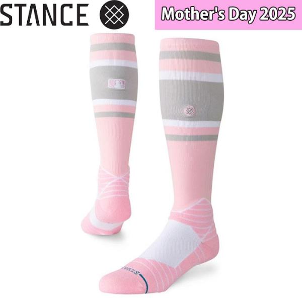 あすつく 限定 STANCE スタンス 野球用 カラーソックス 母の日着用予定 MLB公認 MOTH...