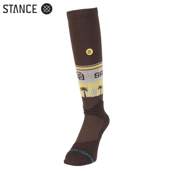 あすつく 限定 STANCE スタンス 野球用 ソックス サンディエゴ・パドレス チームソックス S...