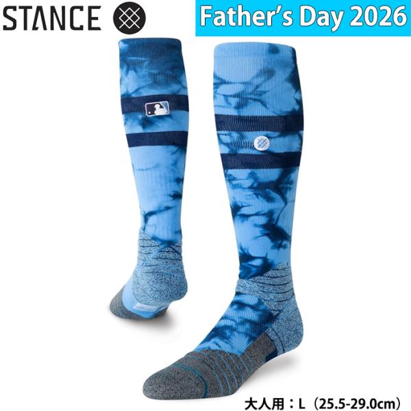 あすつく 限定 STANCE スタンス 野球用 カラーソックス 父の日着用予定 MLB公認 FATH...