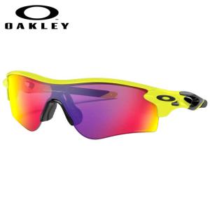 あすつく 限定カラー OAKLEY オークリー サングラス レーダーロック Neon Yellow Collection プリズム Prizm OO9206-80 oak22ss｜baseman