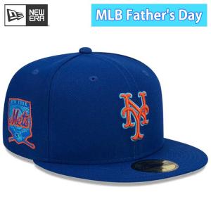 あすつく 限定 newera ニューエラ キャップ 野球帽 59FIFTY 2023 MLB Father's Day 父の日 ニューヨーク・メッツ ブルー ライトブルー 13534648 era23ss｜baseman