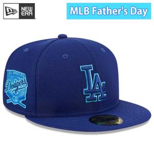 あすつく 限定 newera ニューエラ キャップ 野球帽 59FIFTY 2023 MLB Father's Day 父の日 ロサンゼルス・ドジャース ブルー ライトブルー 13534650 era23ss｜baseman