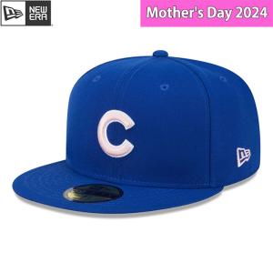 あすつく 限定 newera ニューエラ キャップ 野球帽 59FIFTY オンフィールド Mother's Day 2024 シカゴ・カブス 母の日 14175604 era24ss｜baseman