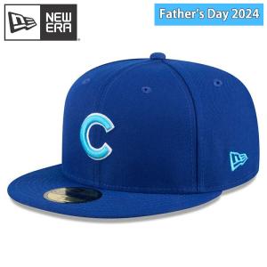 あすつく 限定 newera ニューエラ キャップ 野球帽 59FIFTY オンフィールド 2024 MLB Father's Day シカゴ・カブス 父の日 14175622 era24ss｜baseman