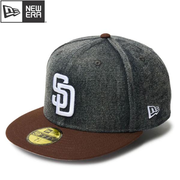 あすつく 限定 newera ニューエラ キャップ 野球帽 59FIFTY MLB Denim 2-...