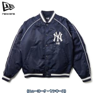 NEW ERA（ニューエラ） ナイロン バーシティージャケット ロサンゼルス