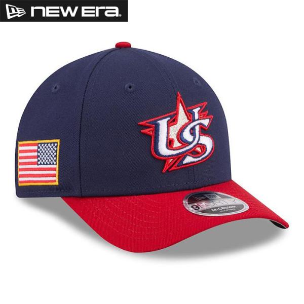 あすつく ニューエラ キャップ 野球帽 USAアメリカ WBC 2026 ワールドベースボールクラシ...