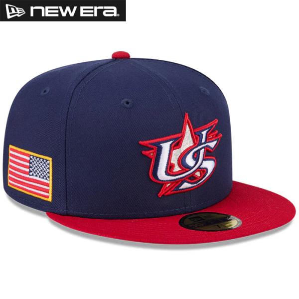 あすつく newera ニューエラ キャップ 野球帽 USA アメリカ WBC 2026 ワールド・...