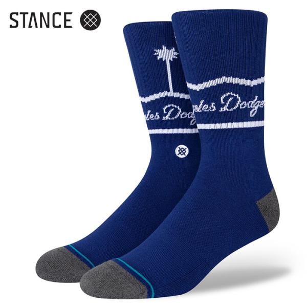 あすつく 限定 STANCE スタンス カジュアルソックス クルーソックス MLB公認 ロサンゼルス...