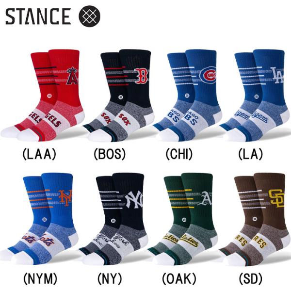 あすつく STANCE スタンス カジュアルソックス MLB公認 クルーソックス クローザー CLO...