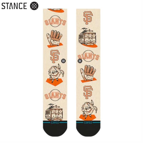 あすつく STANCE スタンス カジュアルソックス クルーソックス サンフランシスコ・ジャイアンツ...