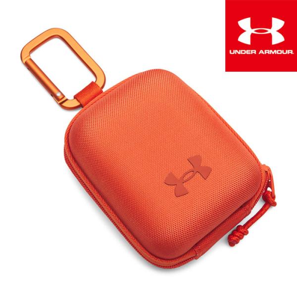 あすつく シーズン限定カラー アンダーアーマー イヤホンケース カラビナ付き UAコンテイン マイク...