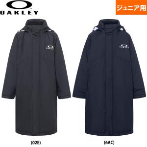 あすつく oakley オークリー ジュニア用 ロングコート ベンチコート ENHANCE LONG COAT YTR 4.0 FOA404089 oak22fw｜baseman