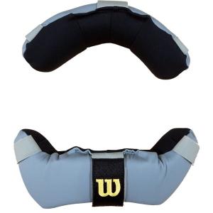 特約店限定 ウイルソン 交換用マスクパッド グレー 審判