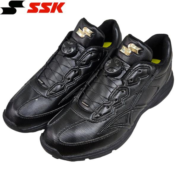 ベースマンオリジナル SSK エスエスケイ 塁審用シューズ ダイアル式シューズ 審判 アンパイア 指...