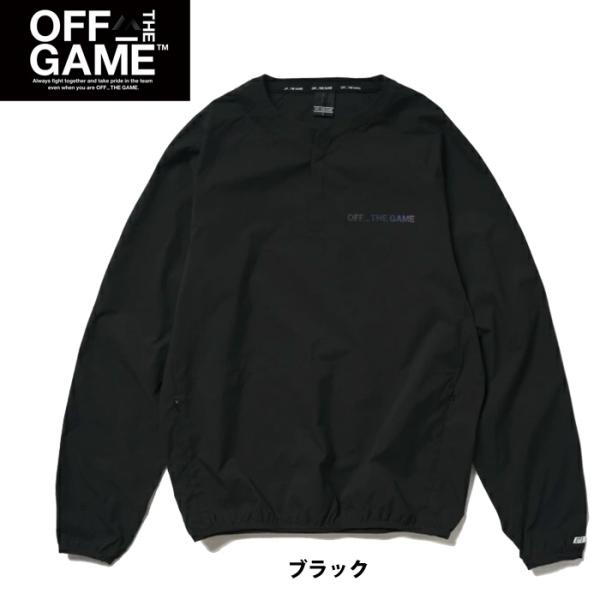 あすつく OFF THE GAME 野球 ジャージ ジャケット ウーブンVネック OG0325SS0...