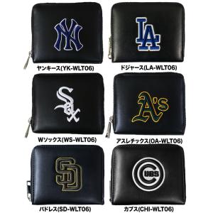 あすつく イーカム MLB 長財布 ニューヨークヤンキース ロゴ型