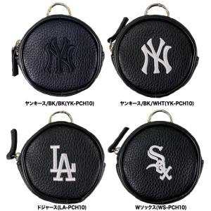 ニューヨーク・ヤンキース ロゴ 長財布　野球 MLB 長財布 ニューヨークヤンキース ロゴ型押し YK-1406P-02