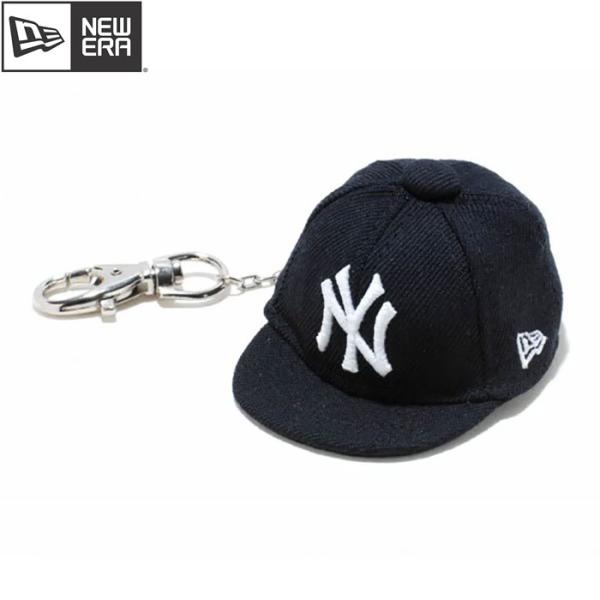 あすつく newera ニューエラ キャップキーホルダー ニューヨーク・ヤンキース チームカラー 定...