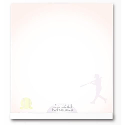 ユニックス メモリアル 色紙 ソフトボール FD13-03