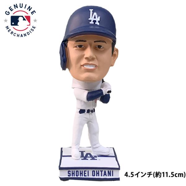 あすつく 大谷翔平選手 記念グッツ ボブルヘッド人形 4.5インチ バッター ドジャース 首振り人形...