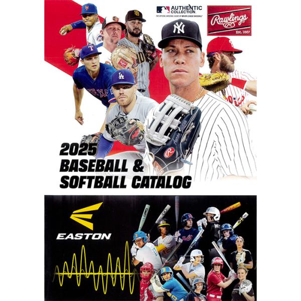 2025年 ローリングス 野球・ソフトボール カタログ Rawlings 25cata