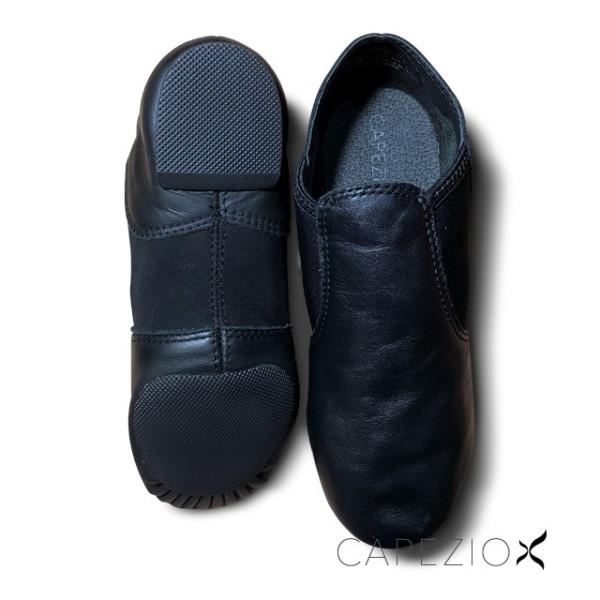 CAPEZIO（カペジオ）ジャズジューズEJ2 JAZZ SLIP ON（ジャズスリッポン）・BLK...