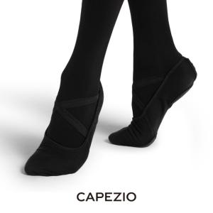 CAPEZIO(カペジオ）バレエシューズ2037W HANAMI CANVAS・黒｜basement-tapdance