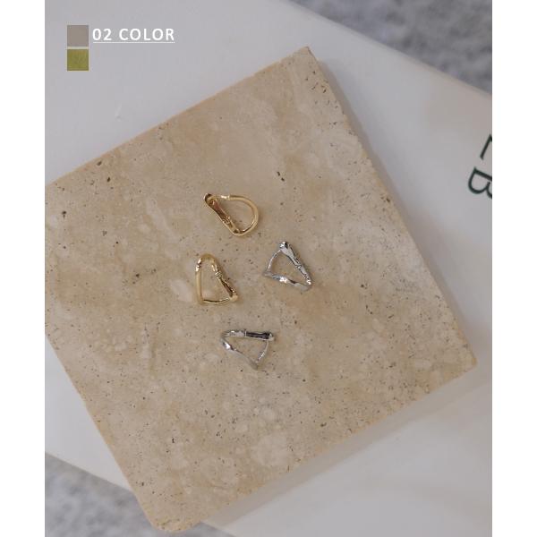 ビジューリングピアス｜金属アレルギー対応 ニッケルフリー アクセサリー ピアス アクセ  華奢 上品...