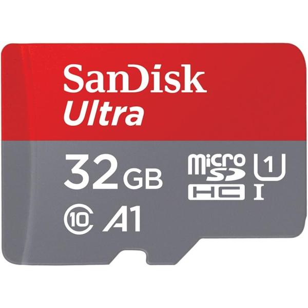 SanDisk ウルトラ microSD SD UHS-Iカード 32GB SDSQUAC-032G...