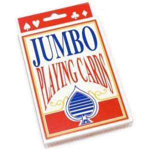 トランプ　ＢＩＧサイズ紙製トランプ　ＪＵＭＢＯ ＰＬＡＹＩＮＧ ＣＡＲＤＳ　カードゲーム