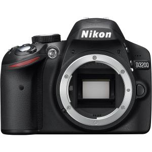 Nikon デジタル一眼レフカメラ D3200 ボディー ブラック D3200BK｜basenoir