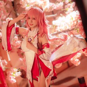 原神 げんしん 八重神子 やえかみこ コスプレ衣装 ハロウィン 変装 仮装 コスチューム 大人 cosplay イベント アニメ クリスマス｜basestyle