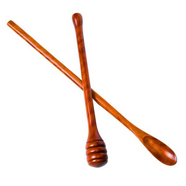 [徳成] ハニーディッパー＆ジャムスプーン (木製漆塗り) ｜自然のぬくもりを感じるセット TAK-...