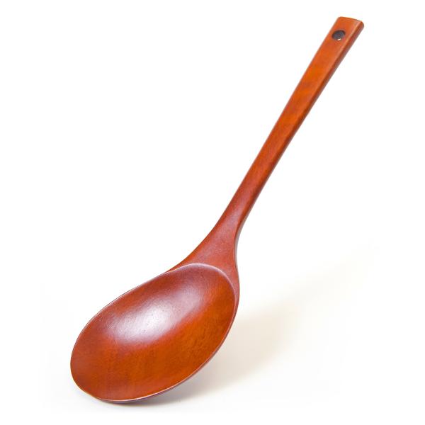 [徳成] スプーンヘラ (木製漆塗り/28cm) 木べら｜炒めものや盛り付けに大活躍 TAO-102...