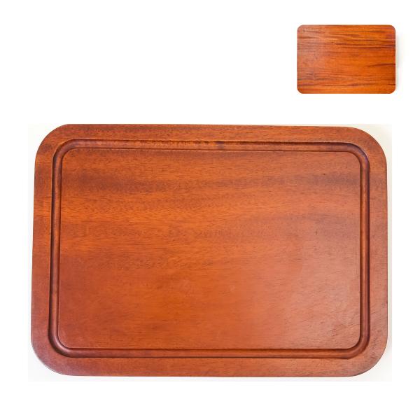 [徳成] まな板 (木製漆塗り/30×21×厚2cm) カッティングボード｜ 包丁に優しい木製まな板...