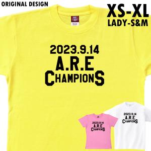 2023年9月14日 チャンピオン 優勝 ARE アレ 流行語 大賞 阪神 タイガース セール Tシャツ 虎 記念 Vグッズ ユニフォーム 感謝 応援 野球 5001 1501 1500｜basic-cover