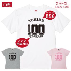100歳 百寿 祝い 百賀 紀寿 名入れ ユニフ...の商品画像