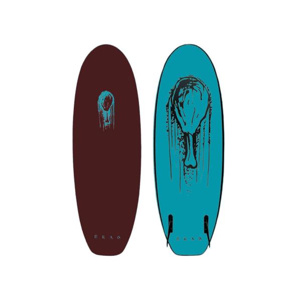 DRAG SOFTBOARD DG DRUMSTICK 4'10 TWINNY STOUT/TURQ...