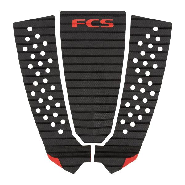FCS FILIPE TOLEDO TREADLITE TRACTION Charcoal/Red ...