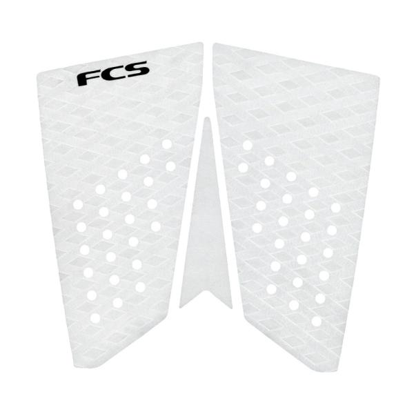 FCS デッキパッド FCS GRIP T-3 FISH WHITE デッキパッド デッキパット テ...