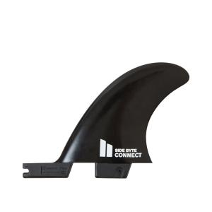 FCS2 CONNECT GF Quad Rear BLACK S FCS II FIN エフシーエス CONECT ロングボード サイドフィン 送料無料｜basic-surf