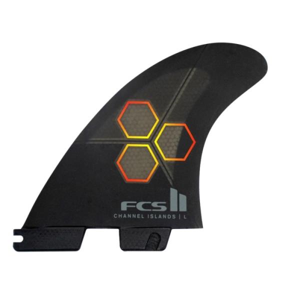 FCS2 CI UPRIGHT PC TRI FINS Black/Flame FCS 2 CHAN...