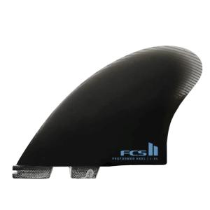 FCS2 PERFORMER PG KEEL TWIN FIN BLACK FCS II PERFORMER KEEL TWIN FIN SET キール フィン 送料無料｜basic-surf