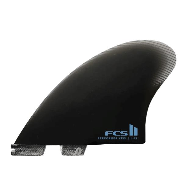 FCS2 PERFORMER PG KEEL TWIN FIN BLACK FCS II PERFO...